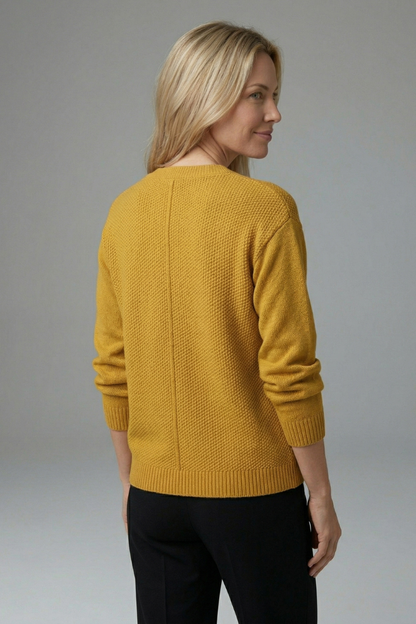 Women’s Cardigan with Button Fastening and Chest Pocket