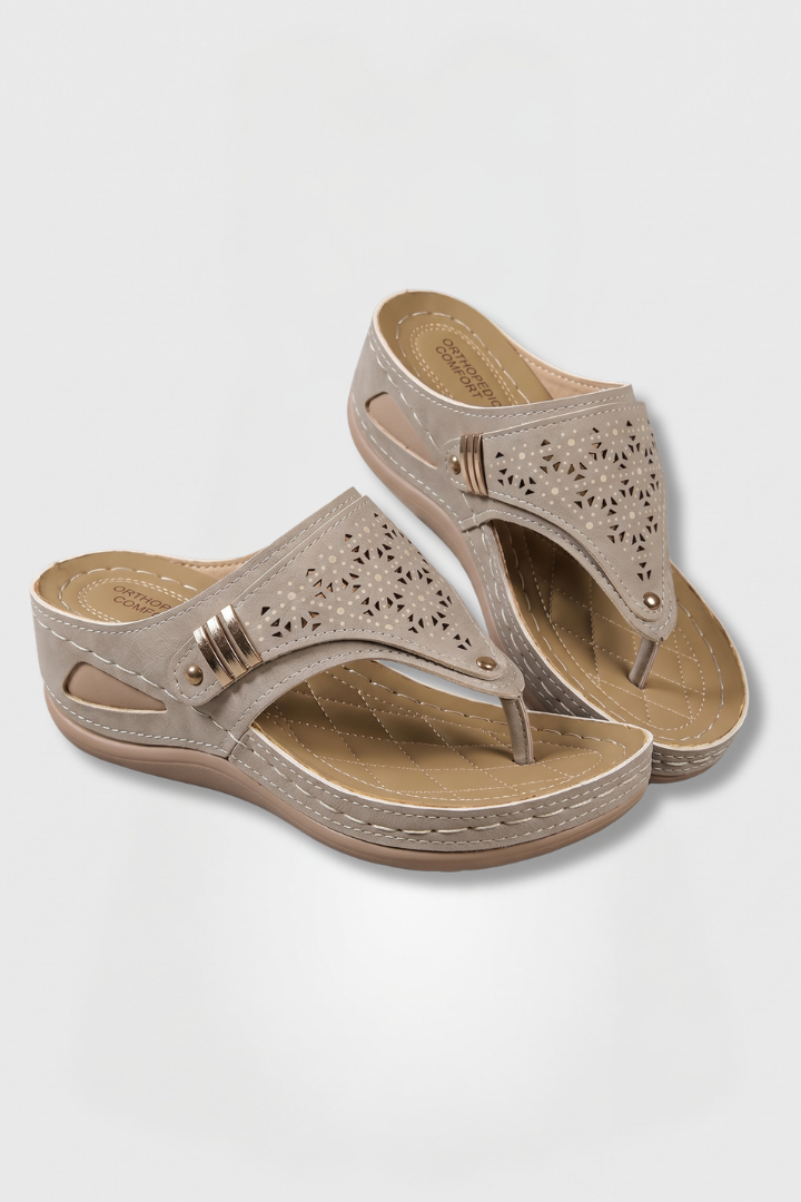 Women's Orthopaedic Sandals with Wedge for All-Day