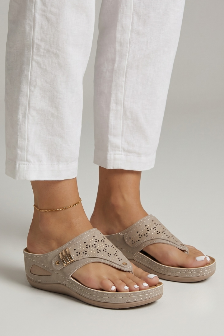 Women's Orthopaedic Sandals with Wedge for All-Day