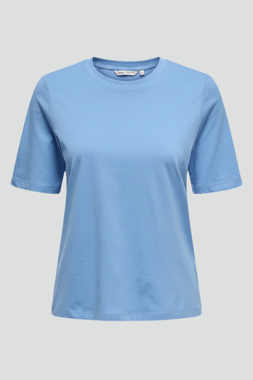 Women’s T-Shirt with Round Neckline and Short Sleeves