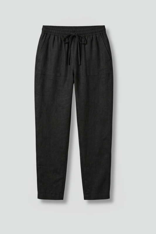 Women’s Trousers with Elasticated Waistband and Drawstring