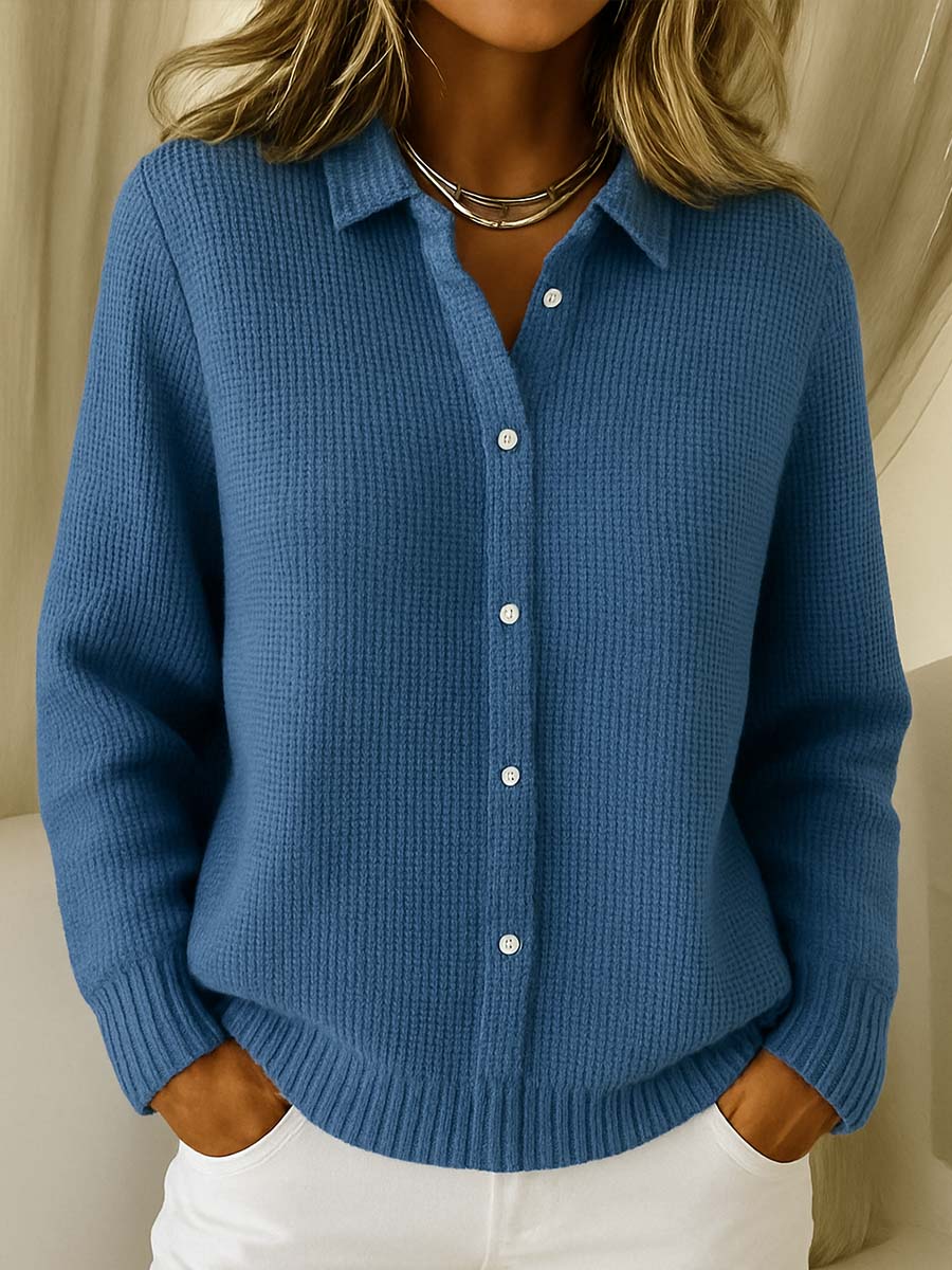 Women's Button-Up Knit Cardigan