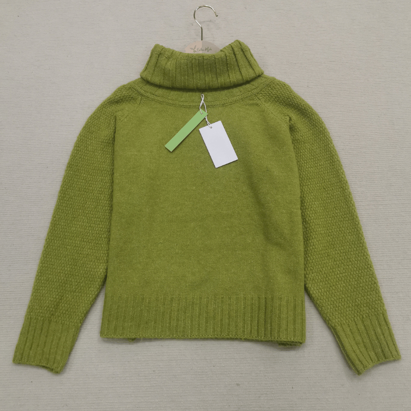 Women's Oversized Turtleneck Jumper Long Sleeve Relaxed
