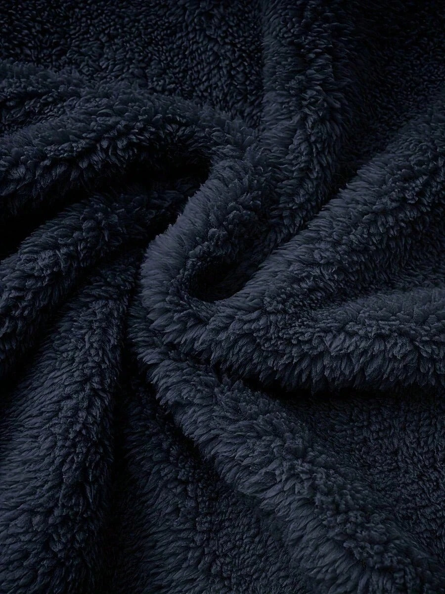 Ceylan Women’s Teddy Fleece Jacket Warm Longline Zip-Up