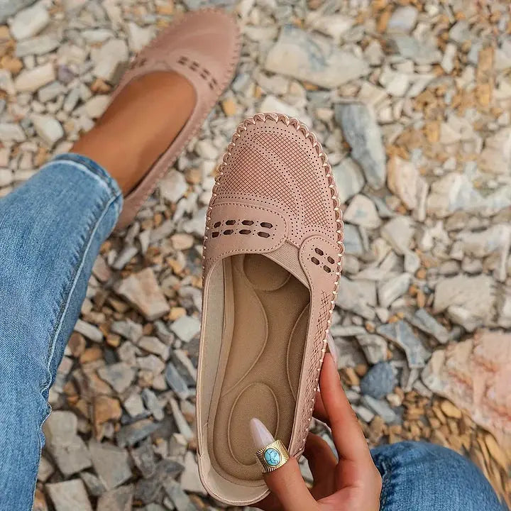 Loafers For Women | Slip-On Perforated