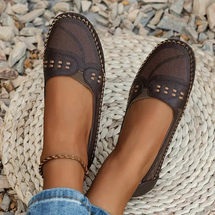 Loafers For Women | Slip-On Perforated