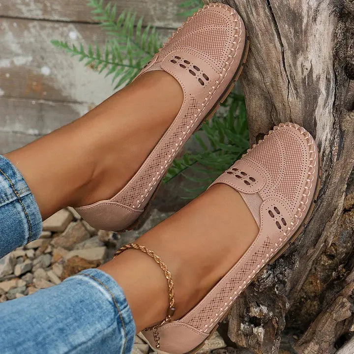Loafers For Women | Slip-On Perforated