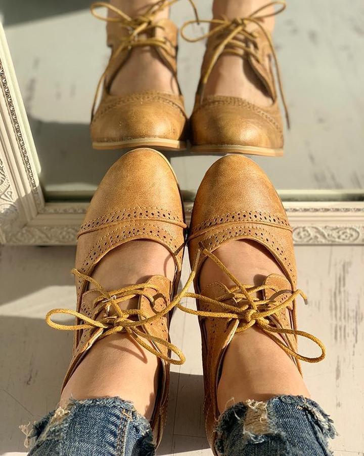 Wedding Shoes For Women | Mary Jane Block Heel Lace-Up