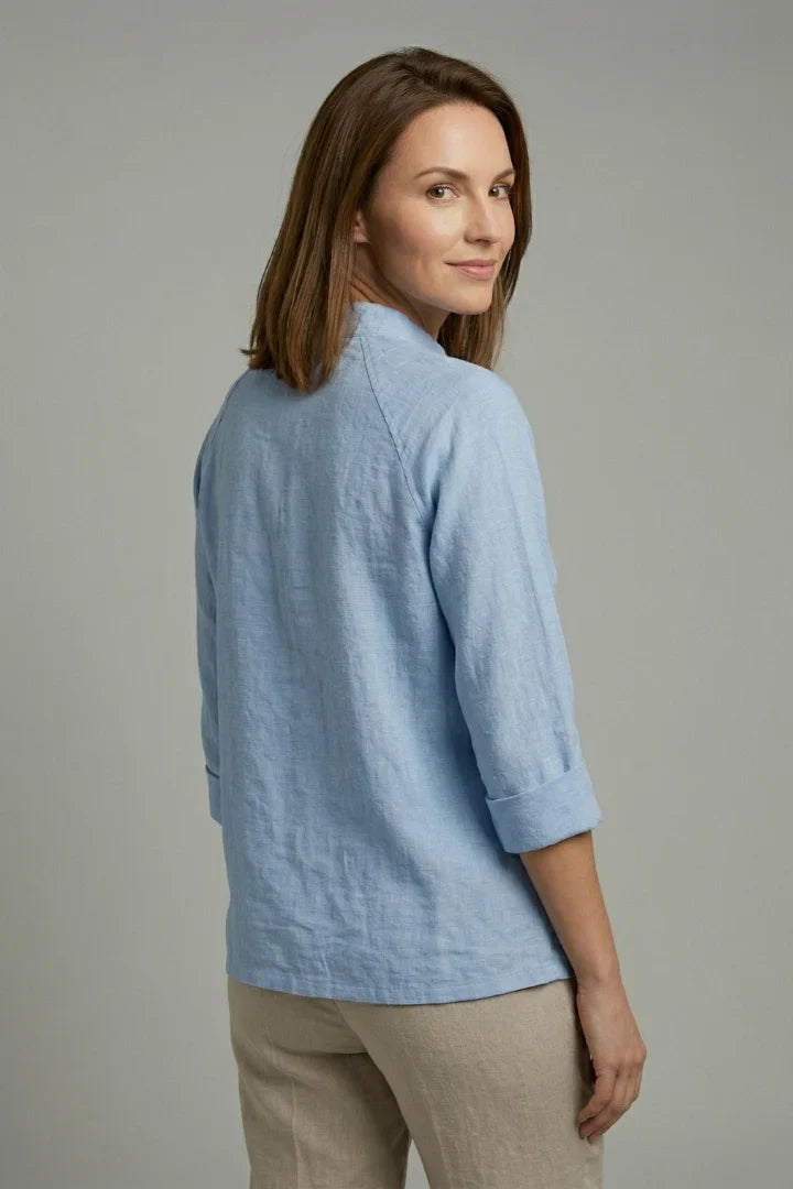 Women's Collar Shirt | Button Front Long Sleeve