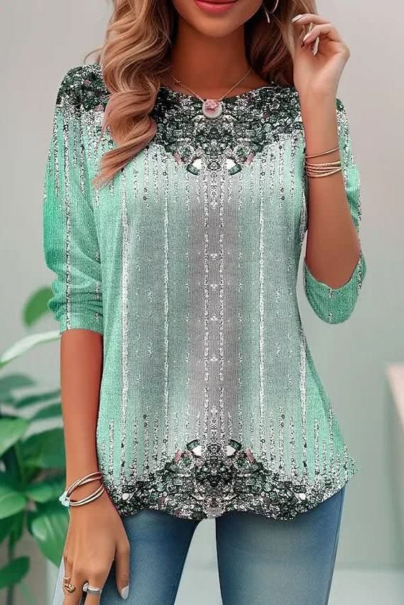 Women's Going Out Top | Sequined Pullover Short Sleeve