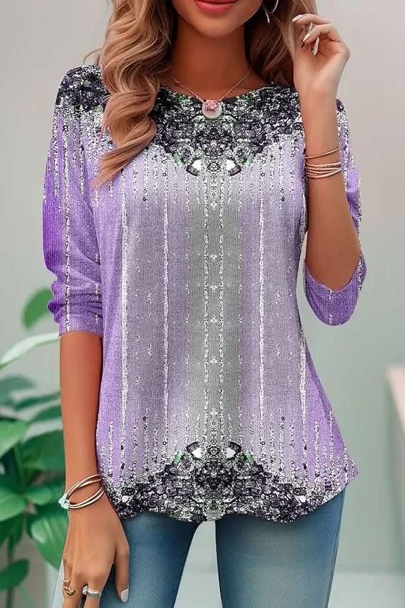 Women's Going Out Top | Sequined Pullover Short Sleeve