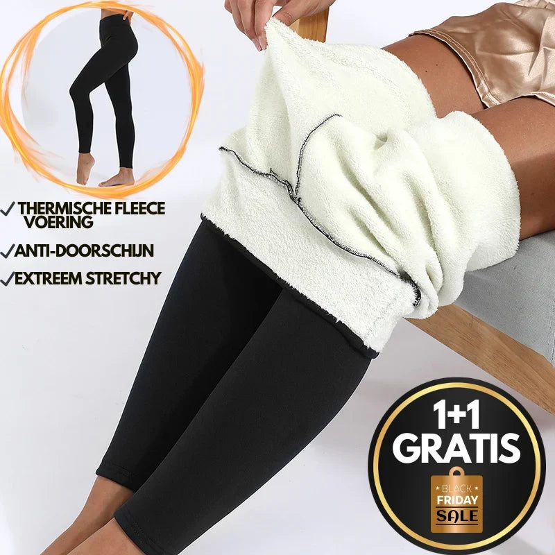 Women's Leggings | Fleece Lined High Waist Thermal