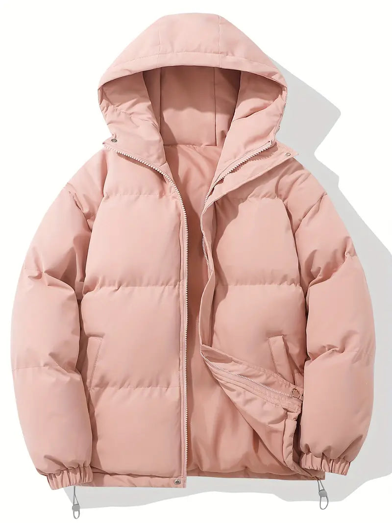 Women's Puffer Jacket | Weatherproof Hooded Zip Front