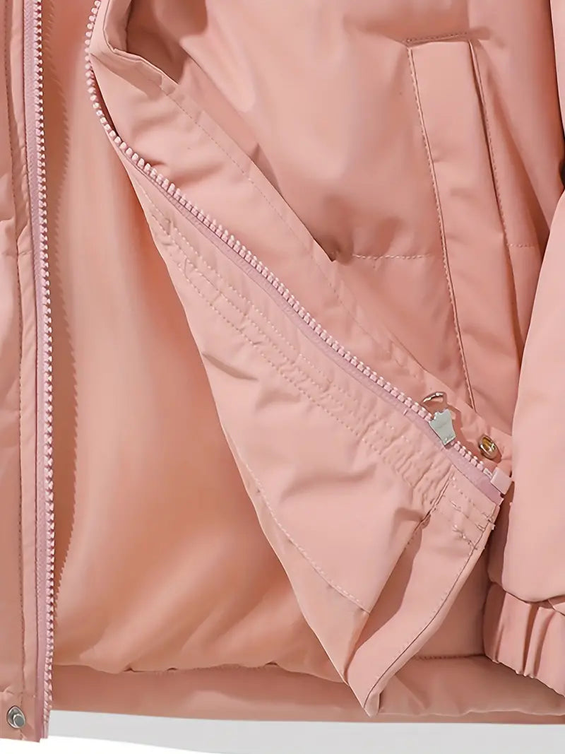 Women's Puffer Jacket | Weatherproof Hooded Zip Front