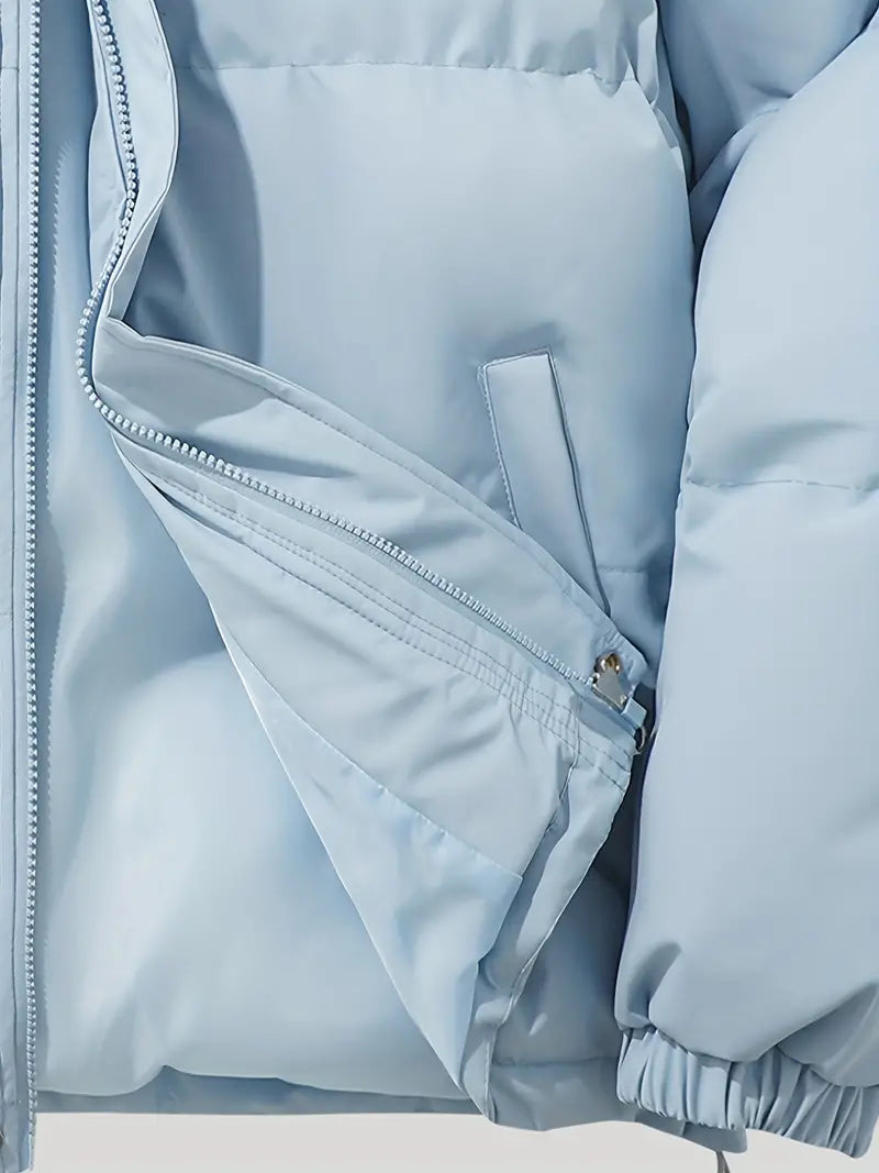 Women's Puffer Jacket | Weatherproof Hooded Zip Front