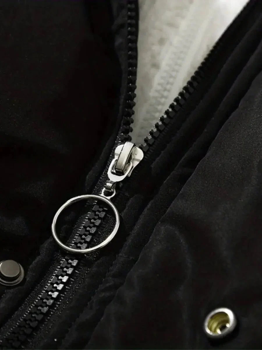 Women's Quilted Coat | Sherpa Lined Hood Puffer Jacket