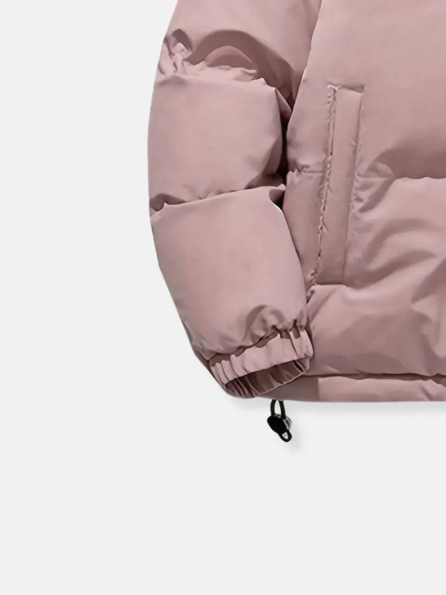 Women's Quilted Coat | Sherpa Lined Hood Puffer Jacket