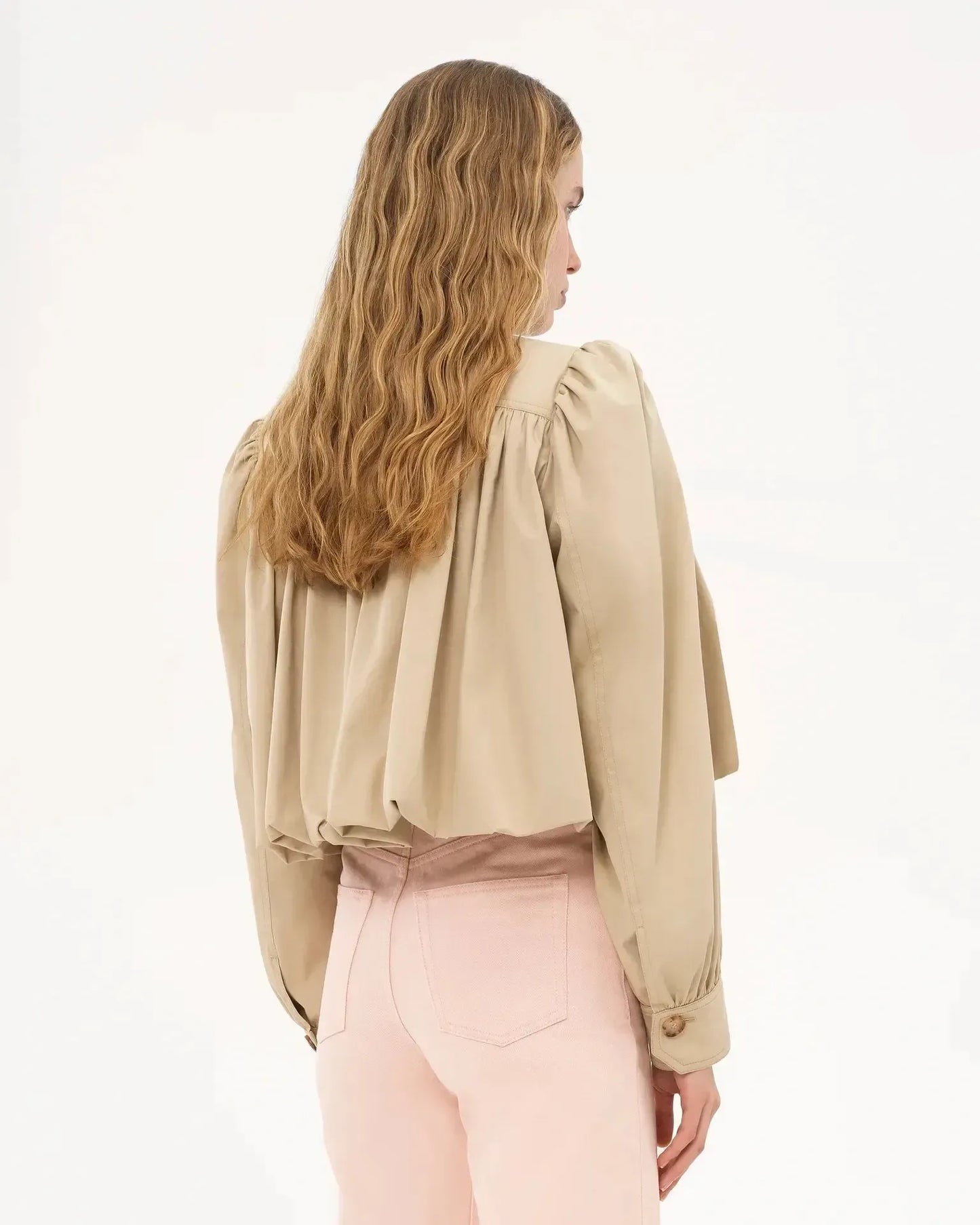 Women's Varsity Jacket | Cropped Button Front
