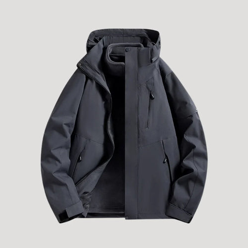 Women's Waterproof Jacket | Hooded Zip Front Outdoor