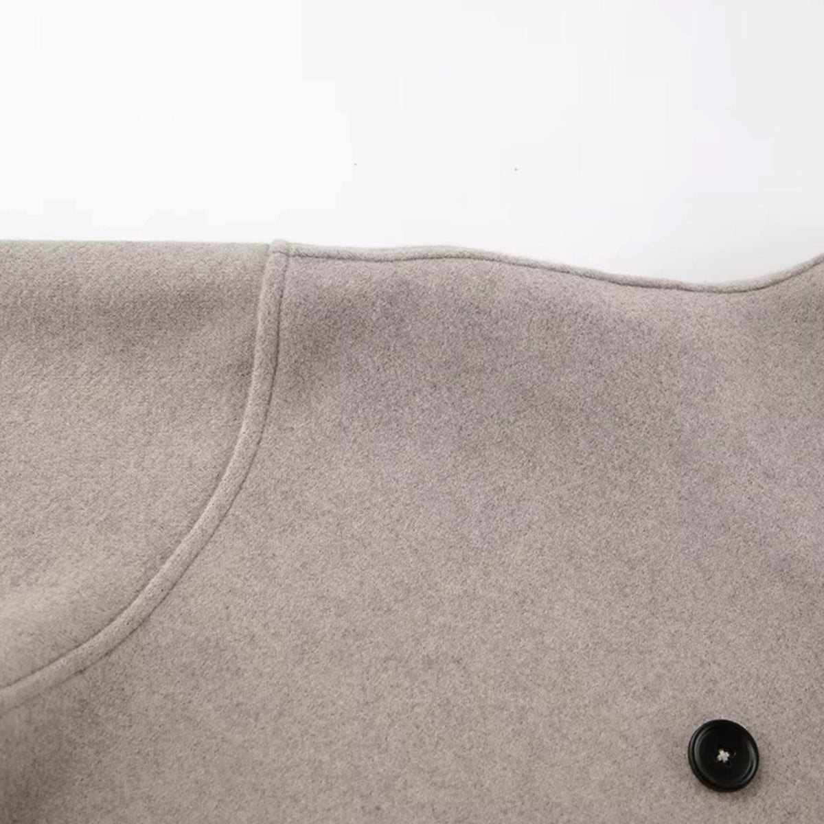 Evelyn | Women's Double-Breasted Hip-Length Wool-Look Winter Coat