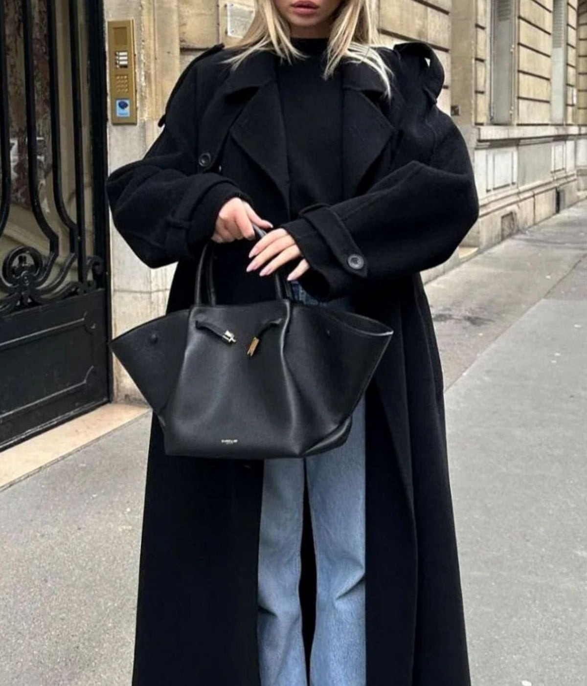 Olivia | Women's Double-Breasted Long Belted Trench Coat