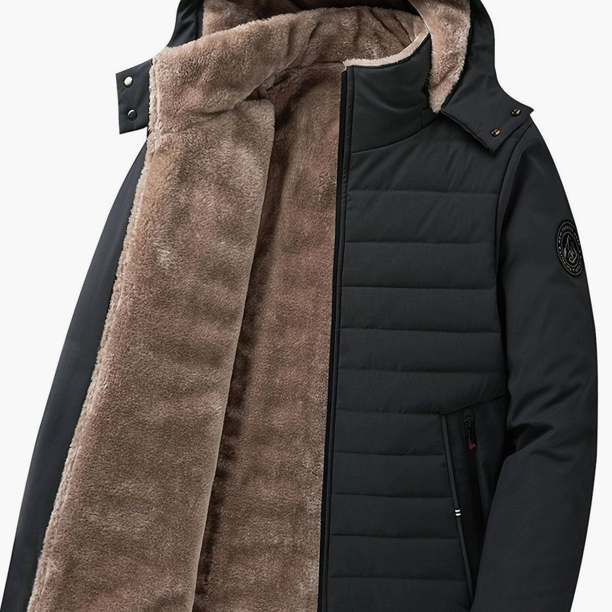 Layla | Women's Fleece-Lined Hooded Quilted Jacket Relaxed Fit