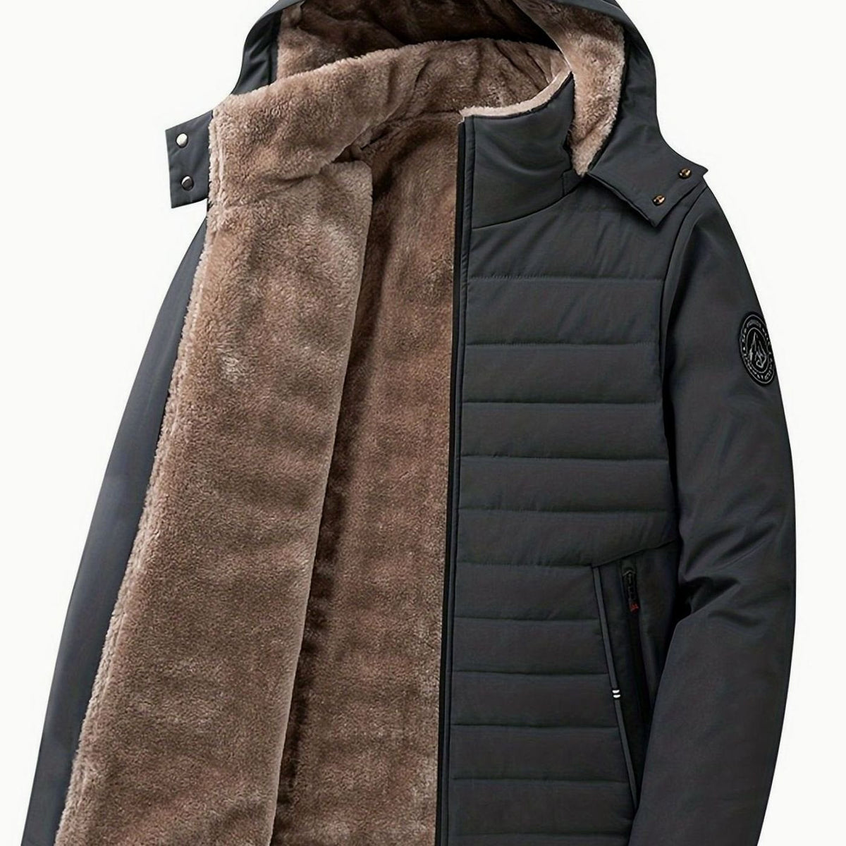 Layla | Women's Fleece-Lined Hooded Quilted Jacket Relaxed Fit