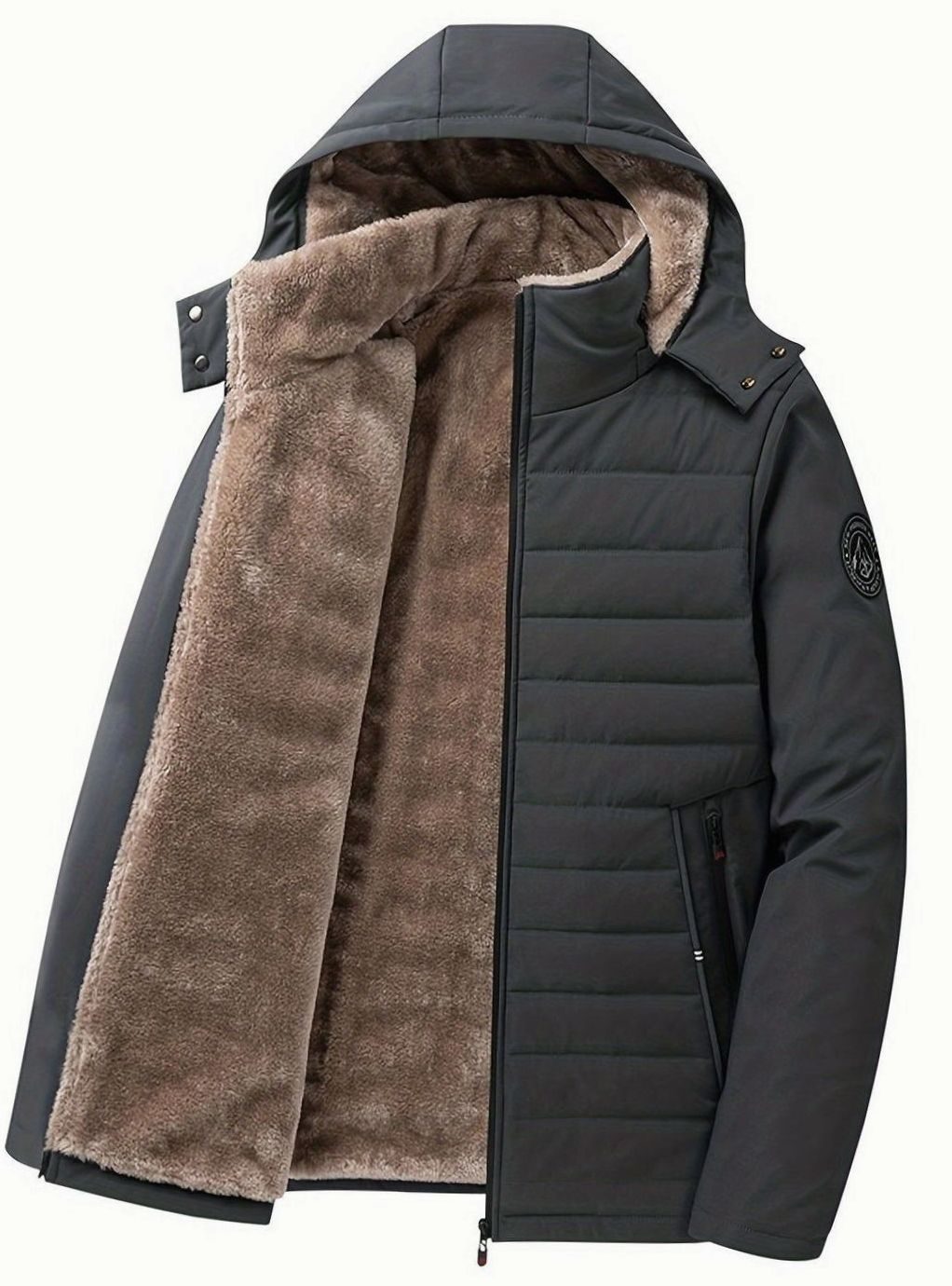 Layla | Women's Fleece-Lined Hooded Quilted Jacket Relaxed Fit
