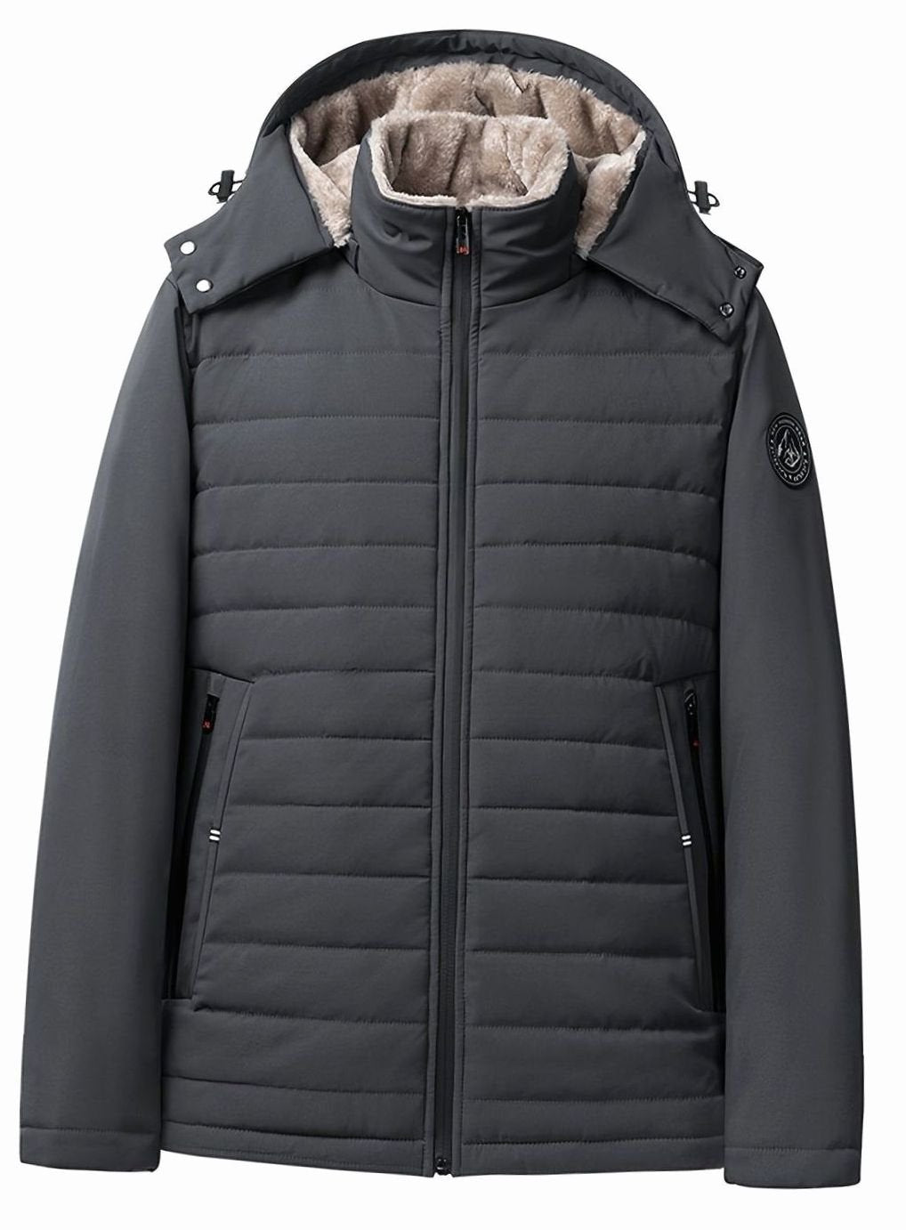 Layla | Women's Fleece-Lined Hooded Quilted Jacket Relaxed Fit