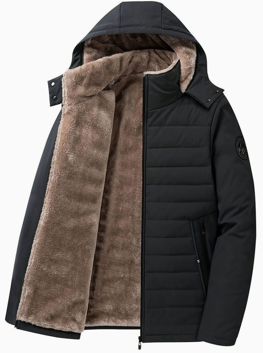 Layla | Women's Fleece-Lined Hooded Quilted Jacket Relaxed Fit