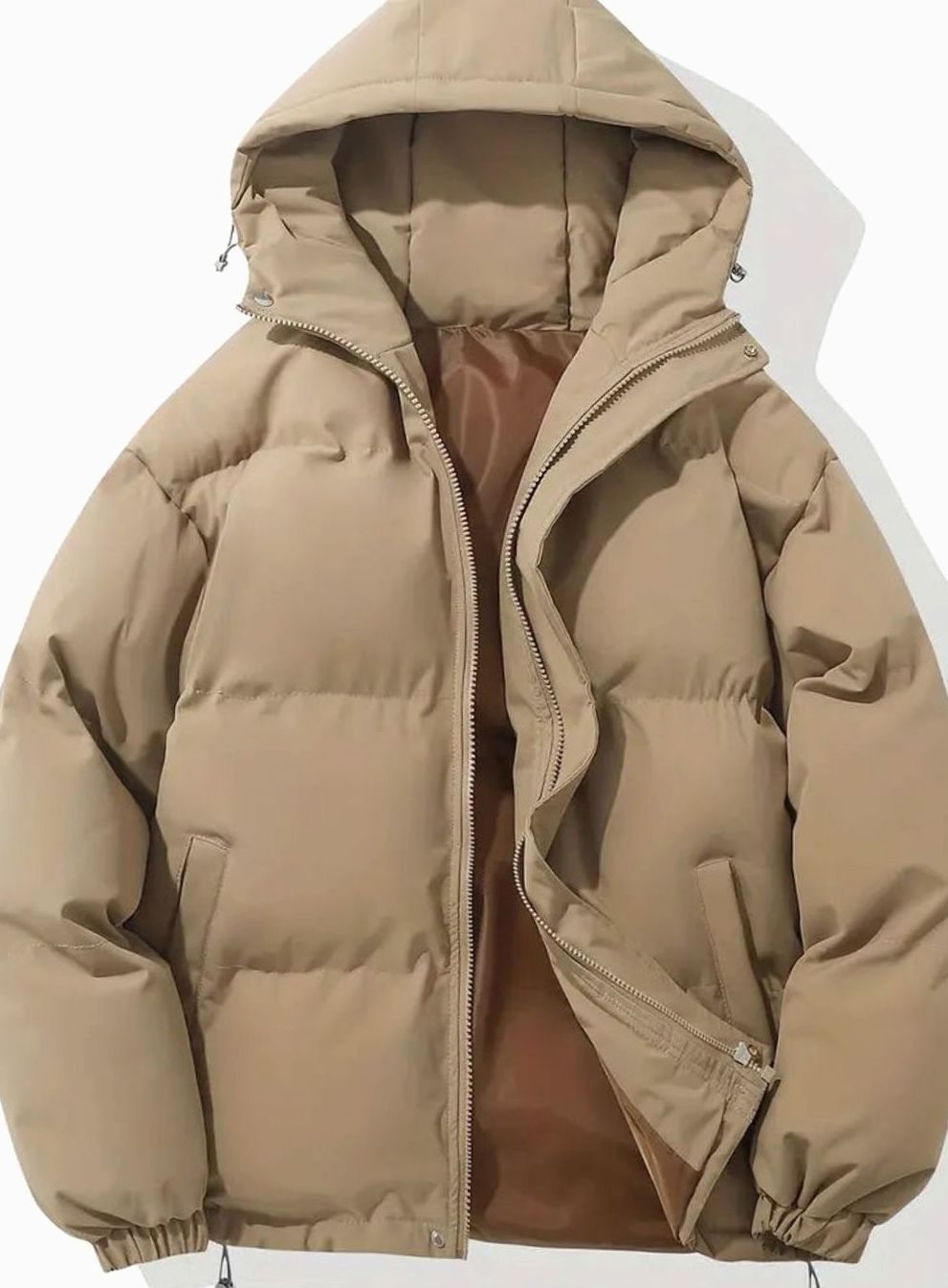 Isabella | Women's Hooded Quilted Puffer Jacket Zip-Up Drawstring
