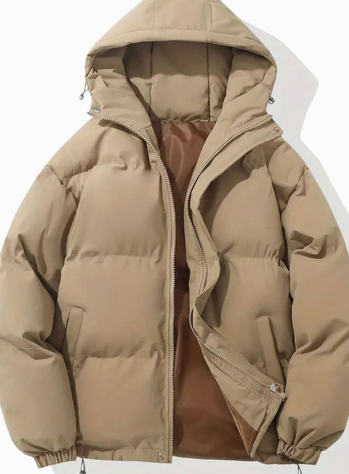 Isabella | Women's Hooded Quilted Puffer Jacket Zip-Up Drawstring