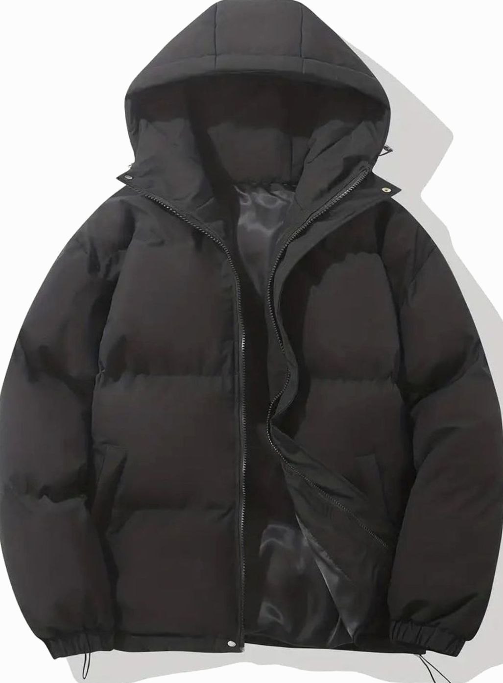 Isabella | Women's Hooded Quilted Puffer Jacket Zip-Up Drawstring