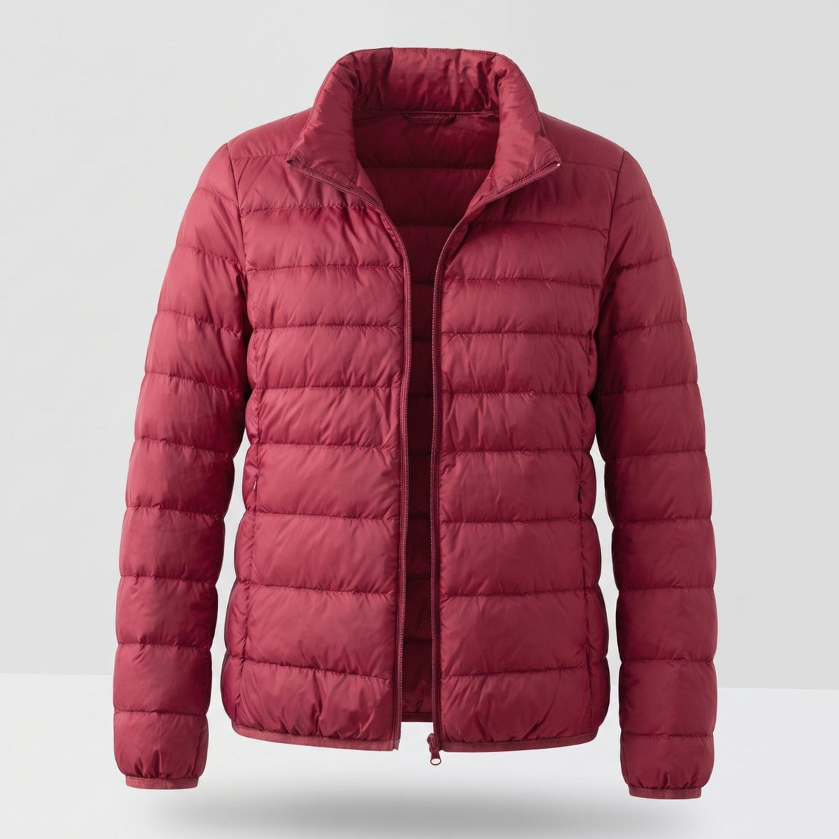 Harper | Women's Lightweight Down-Fill Stand-Collar Quilted Jacket