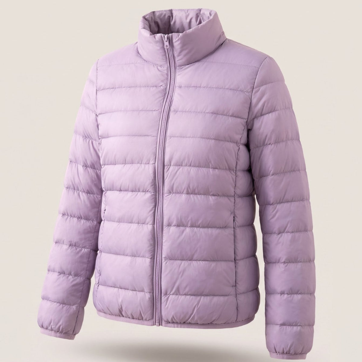 Harper | Women's Lightweight Down-Fill Stand-Collar Quilted Jacket