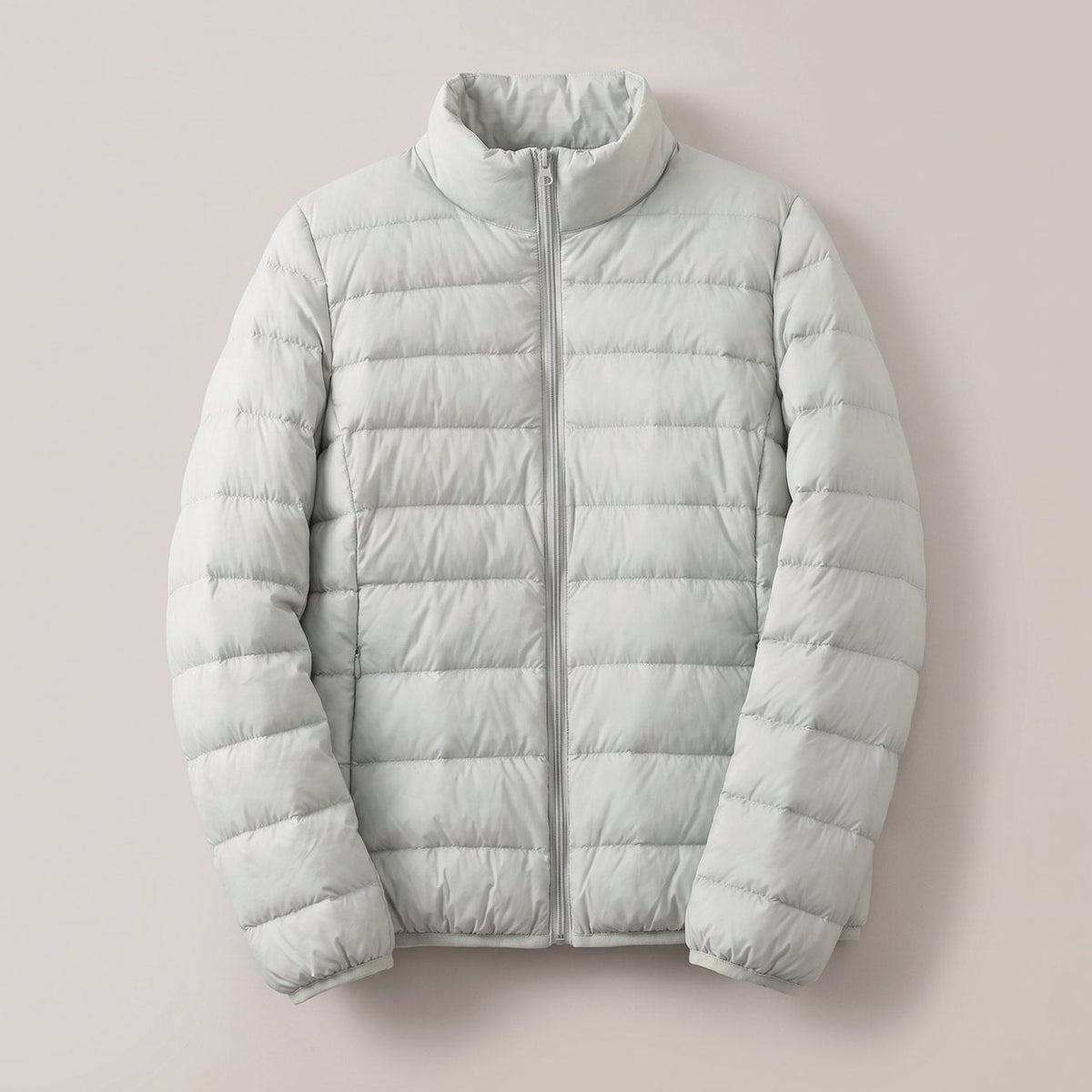 Harper | Women's Lightweight Down-Fill Stand-Collar Quilted Jacket