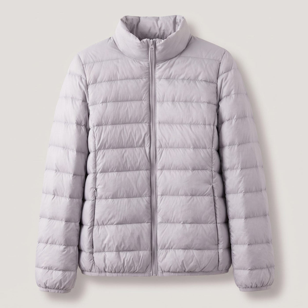 Harper | Women's Lightweight Down-Fill Stand-Collar Quilted Jacket