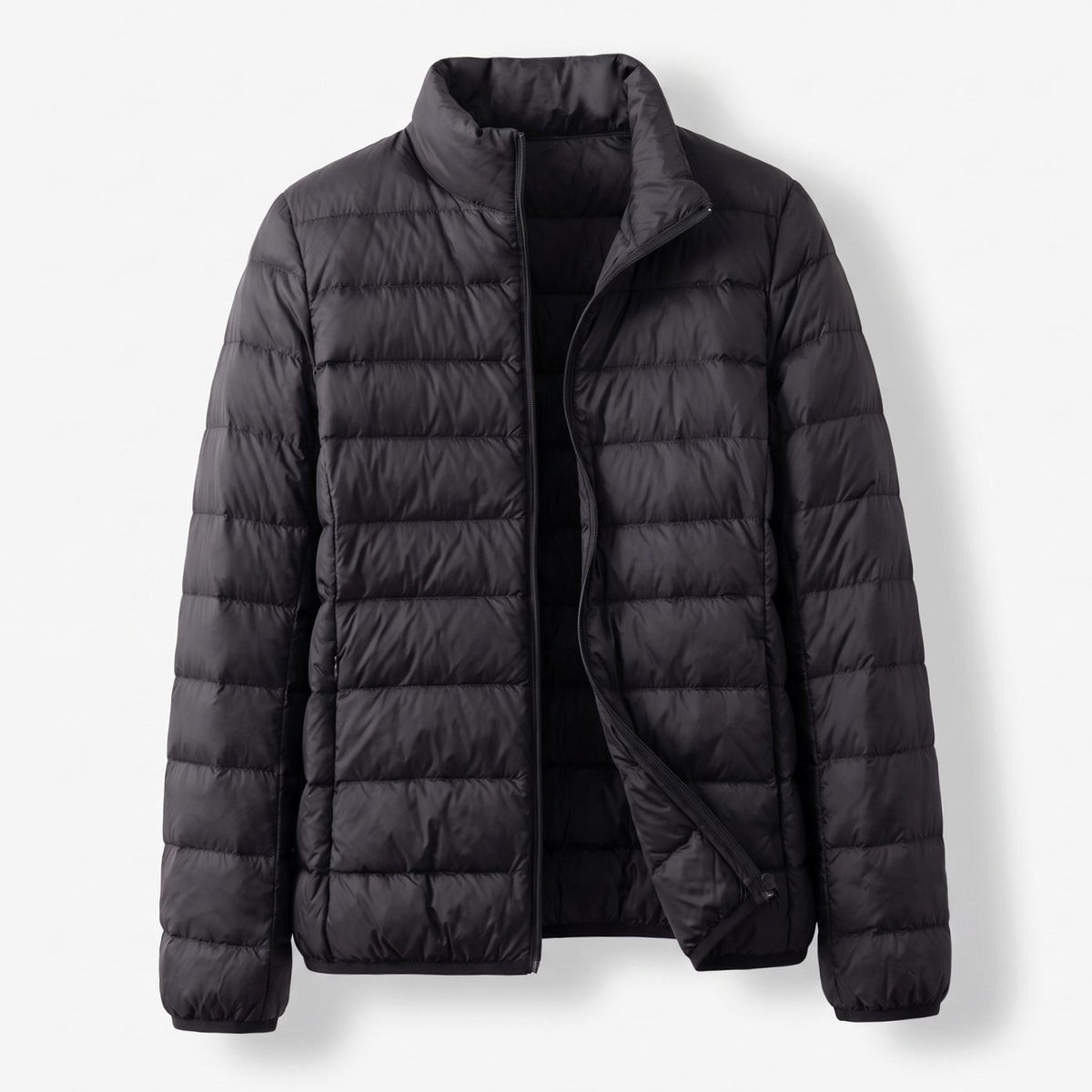 Harper | Women's Lightweight Down-Fill Stand-Collar Quilted Jacket