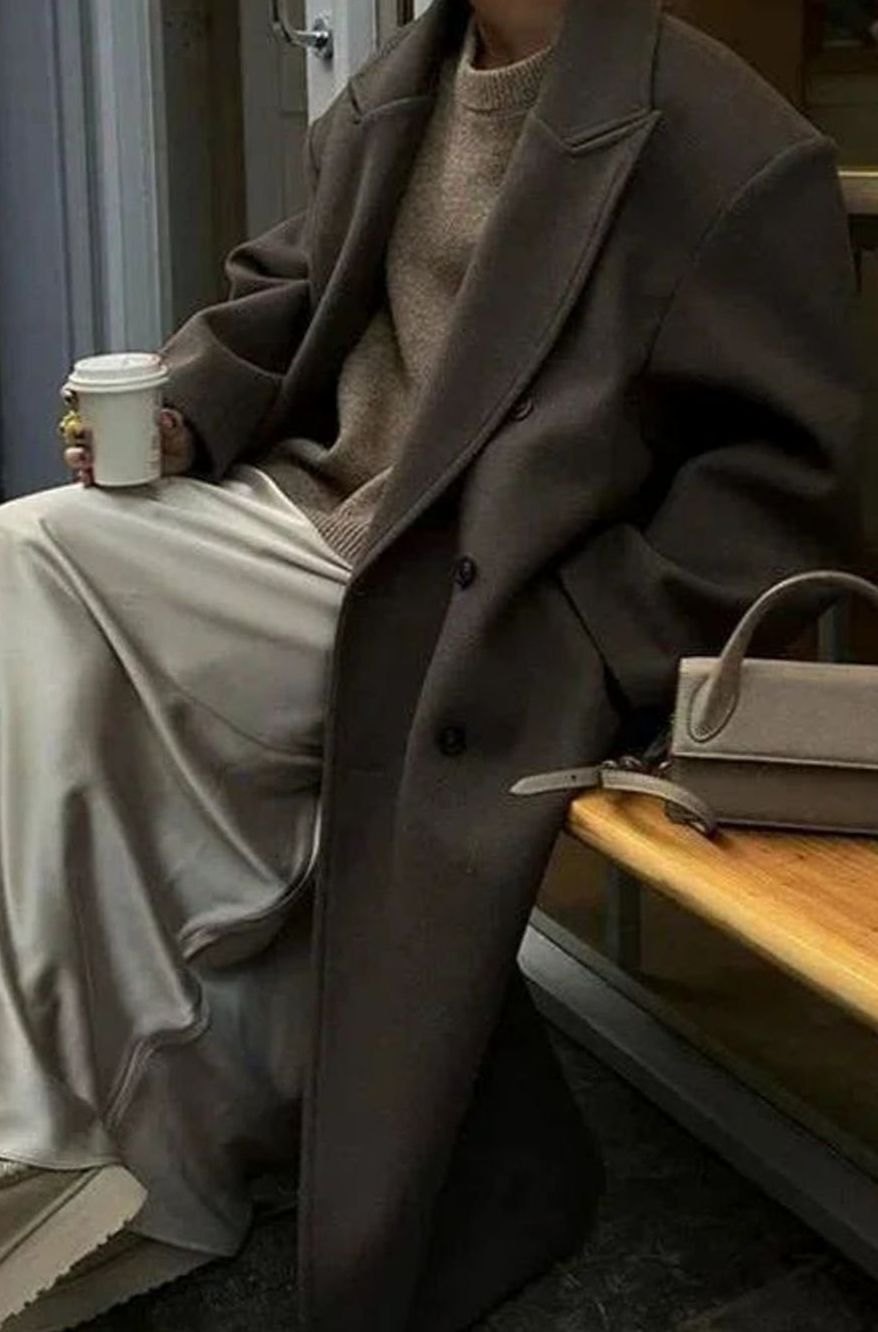 Isabella | Women's Oversized Double-Breasted Long Winter Coat