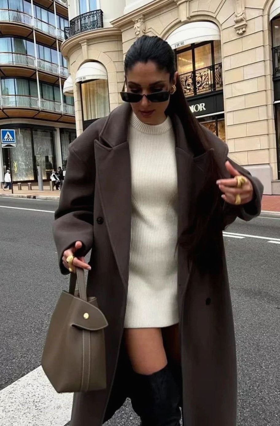 Isabella | Women's Oversized Double-Breasted Long Winter Coat
