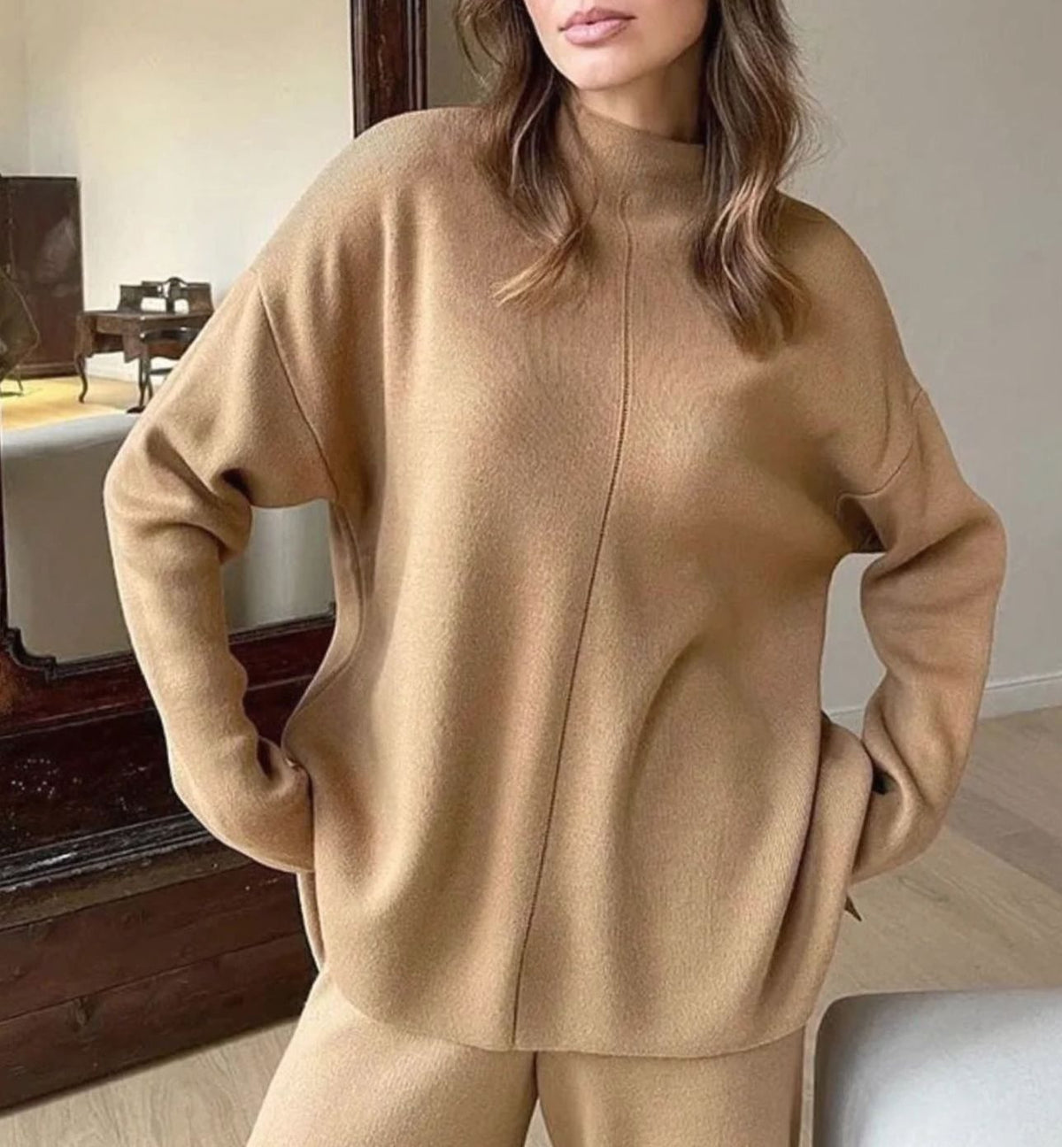 Penelope | Women's Pearl-Trim Open-Front Knit Cardigan Sweater